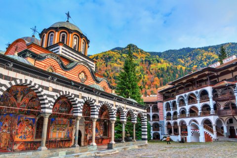 Orthodox Rila Monastary Bulgarien