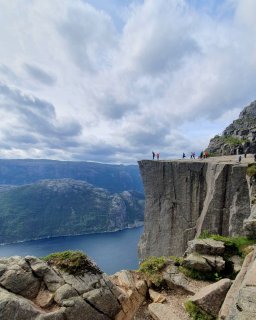 Kliff in Norwegen