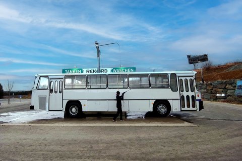 Großwäsche für Wohnwagen und Reisemobil