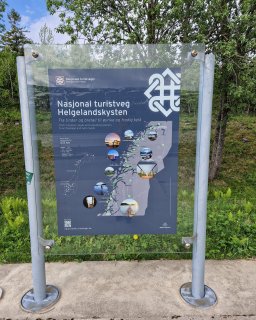 National Park schild Norwegen.