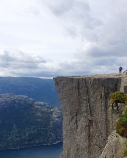 Kliff in Norwegen